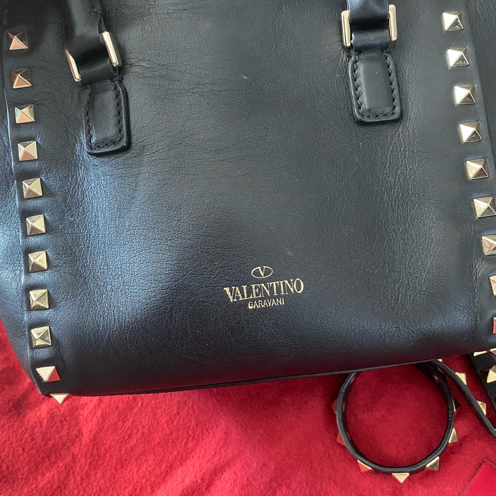 De-listing soon! Valentino rockstud mini tote bag - Picture 6 of 10